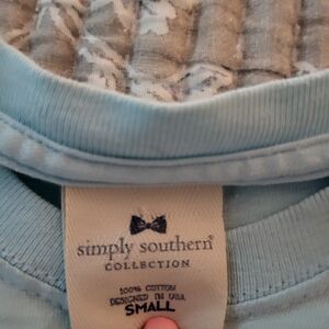 Simply Southern Blue T-Shirt Georgia Collection T-shirt